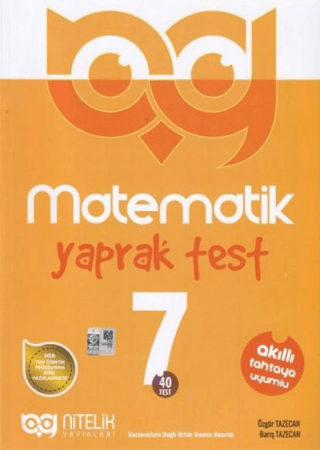 7. Sınıf Matematik 40 Yaprak Test Barış Tazecan