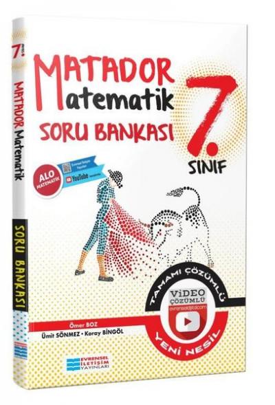 7.Sınıf Matematik Matador Video Çözümlü Soru Bankası Koray Bingöl