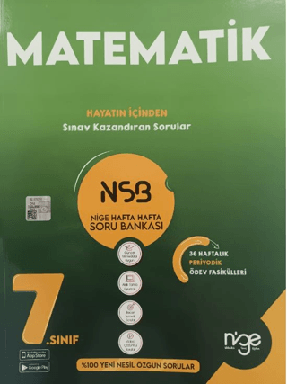 7. Sınıf matematik NSB Hafta Hafta Soru Bankası Kolektif