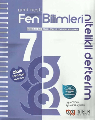 7. Sınıf Fen Bilimleri Yeni Nesil Nitelikli Defterim Aykut Karaçimen