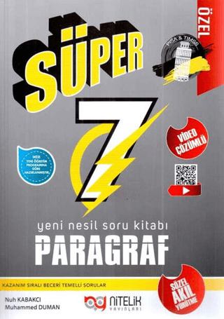 7. Sınıf Paragraf Süper Yeni Nesil Soru Kitabı Muhammed Duman