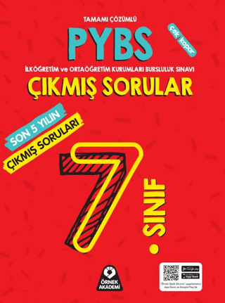 7. Sınıf PYBS Son 5 Yılın Çıkmış Soruları Tamamı Çözümlü Kolektif