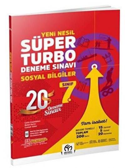 7. Sınıf Sosyal Bilgiler Yeni Nesil Süper Turbo Deneme Sınavı Betül De