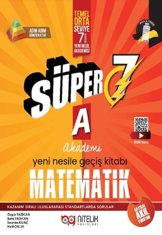 7. Sınıf Süper Matematik Soru Kitabı (A) Özgür Tazecan