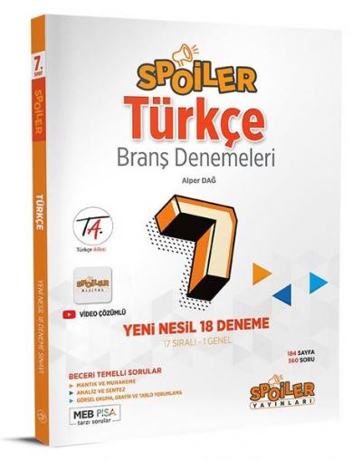 7.Sınıf Türkçe Branş Denemeleri Kolektif