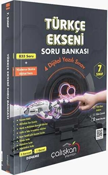 7.Sınıf Türkçe Ekseni Soru Bankası Kolektif