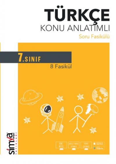 7. Sınıf Türkçe Konu Özetli Soru Fasikülü - 8 Adet Kolektif