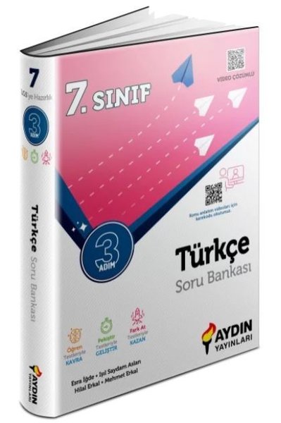 7. Sınıf Türkçe Üç Adım Soru Bankası Kolektif