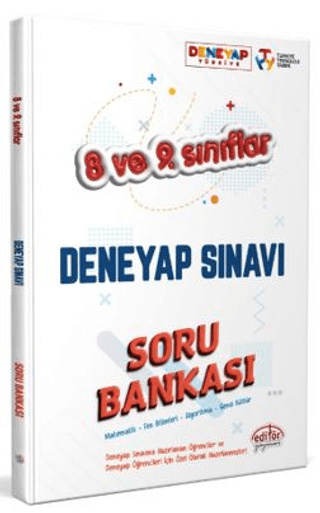 8 - 9. Sınıf Deneyap Soru Bankası Kolektif