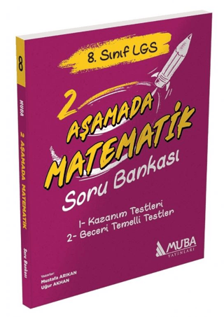 8. Sınıf 2 Aşamada Matematik Soru Bankası Muba Yayınları Mustafa Arıka