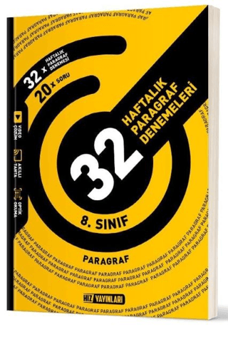 8.Sınıf 32 Haftalık Paragraf Denemeleri Kolektif