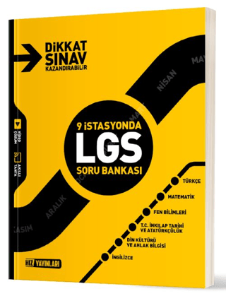 8. Sınıf 9 İstasyonda LGS Soru Bankası Kollektif