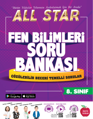 8. Sınıf All Star Fen Bilimleri Soru Bankası Kolektif