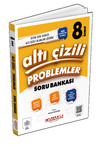 8. Sınıf Altı Çizili Problemler Soru Bankası Kolektif