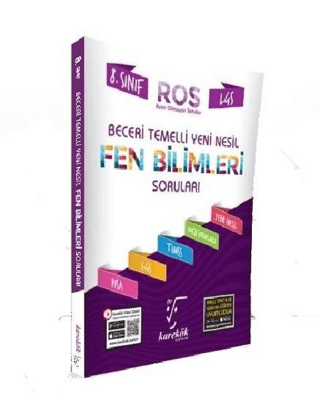 8.Sınıf Beceri Temelli Yeni Nesil Fen Bilimleri Soruları İnan Şarman