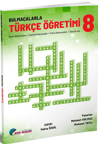 8. Sınıf Bulmacalarla Türkçe Öğretimi Yekta Özdil