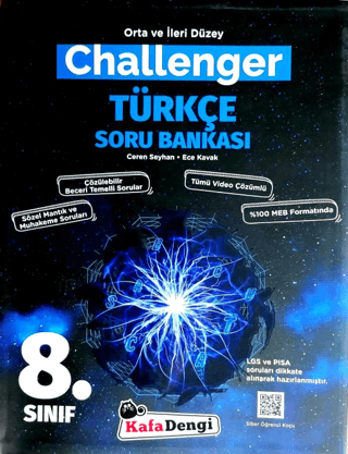 8. Sınıf Challenger Türkçe Soru Bankası Ceren Seyhan