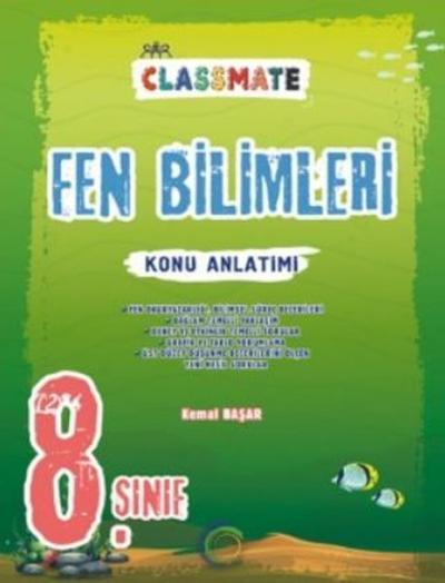 8.Sınıf Classmate Fen Bilimleri Konu Anlatımlı Kolektif