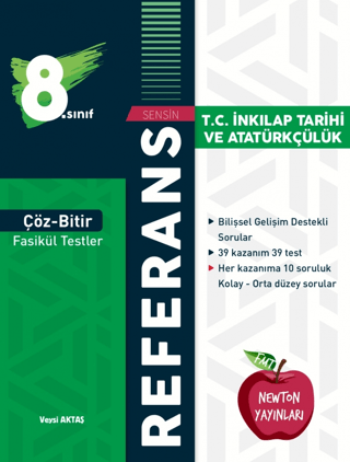 8. Sınıf Çöz Bitir Referans T.C. İnkılap Tarihi ve Atatürkçülük Fasikü