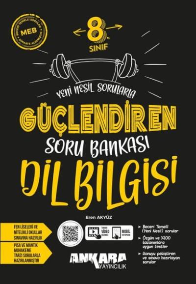 8. Sınıf Dil Bilgisi Güçlendiren Soru Bankası Kolektif