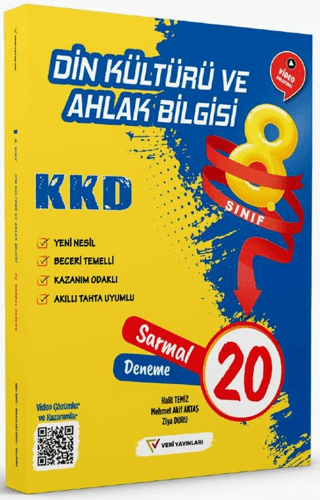 8. Sınıf Din Kültürü ve Ahlak Bilgisi 20 Deneme Kolektif