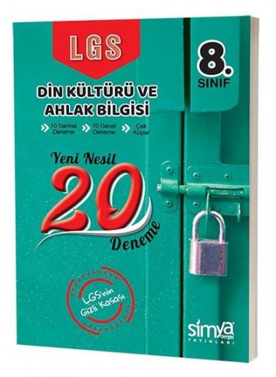 8.Sınıf Din Kültürü ve Ahlak Bilgisi 20'li Branş Denemeleri Kolektif