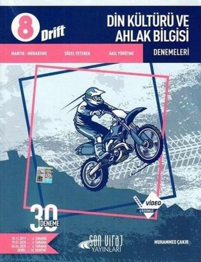 8.Sınıf Din Kültürü ve Ahlak Bilgisi Drift Deneme 30'lu Kolektif