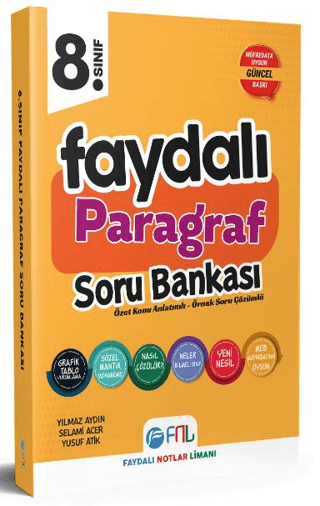 8. Sınıf Faydalı Paragraf Soru Bankası Yılmaz Aydın