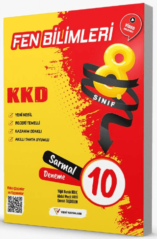 8. Sınıf Fen Bilimleri 10 Sarmal Deneme Kolektif