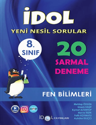 8. Sınıf Fen Bilimleri 20 Sarmal Yeni Nesil Deneme Kolektif