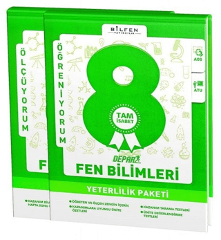 8. Sınıf Fen Bilimleri Depar Yeterlilik Paketi Kolektif