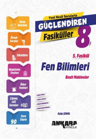 8. Sınıf Fen Bilimleri Güçlendiren 5. Fasikül Kolektif