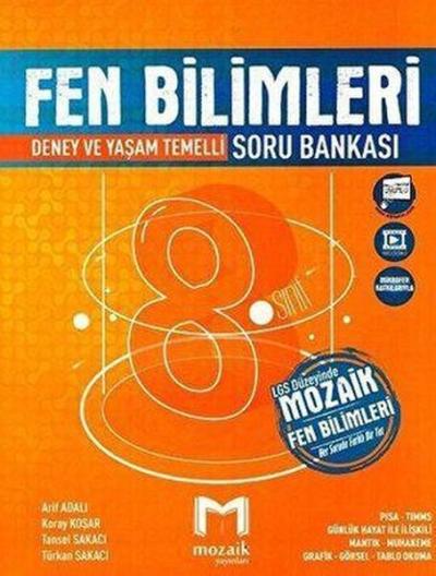 8.Sınıf Fen Bilimleri Soru Bankası Deney ve Yaşam Temelli Kolektif