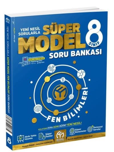 8. Sınıf Fen Bilimleri Süper Model Soru Bankası Mustafa Daban