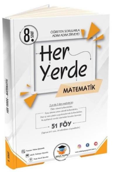 8. Sınıf Her Yerde Matematik 51 Föy Kolektif