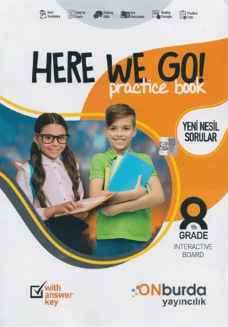 8. Sınıf Here We Go Practice Book Kolektif