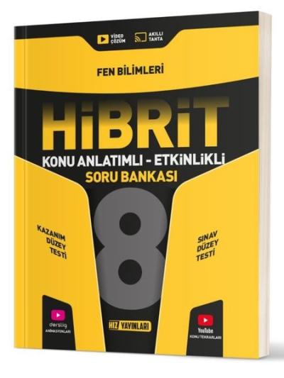 8. Sınıf Hibrit Fen Soru Bankası Kolektif