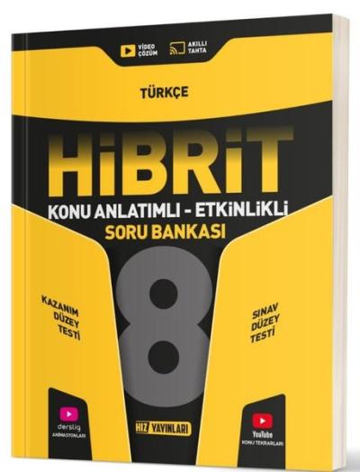 8. Sınıf Hibrit Türkçe Soru Bankası Kolektif