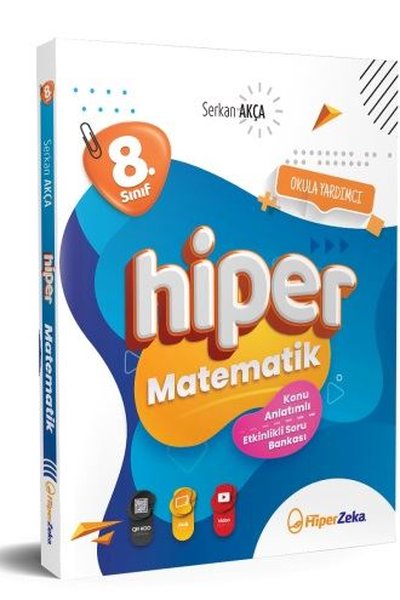 8. Sınıf Hiper Matematik Konu Anlatımlı & Etkinlikli Soru Bankası Serk