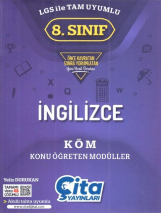 8. Sınıf İngilizce Konu Öğreten Modülleri Yeliz Durukan