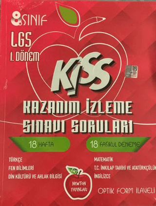 8. Sınıf Kazanım İzleme Soruları Kolektif