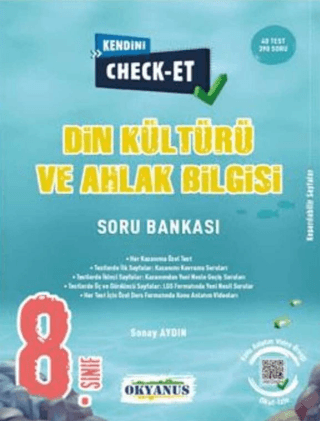 8. Sınıf Kendini Check - Et Din Kültürü Ve Ahlak Bilgisi Soru Bankası 