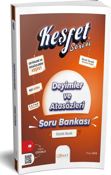 8.Sınıf Keşfet Serisi Deyimler ve Atasözleri Soru Bankası Kolektif