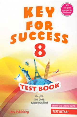 8. Sınıf Key For Success Test Book Ahu Şahin