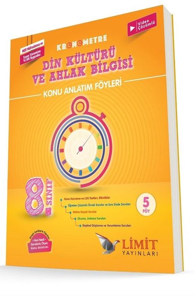 8.Sınıf Kronometre Din Kültürü ve Ahlak Bilgisi Konu Anlatım Föyü Kole