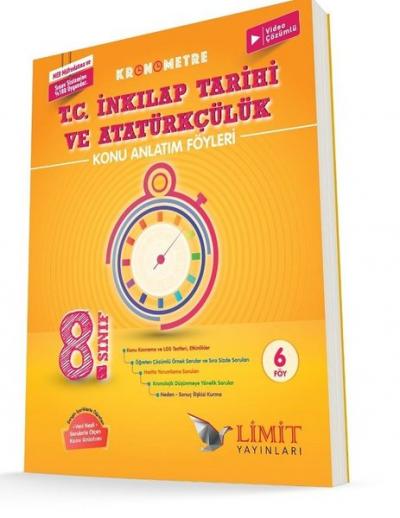 8.Sınıf Kronometre T.C. İnkılap Tarihi ve Atatürkçülük Konu Anlatım Fö