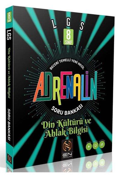 8.Sınıf LGS Adrenalin Din Kültürü ve Ahlak Bilgisi Soru Bankası Kolekt