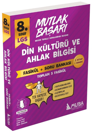 8. Sınıf Din Kültürü ve Ahlak Bilgisi Fasiküller + Soru Bankası Kolekt