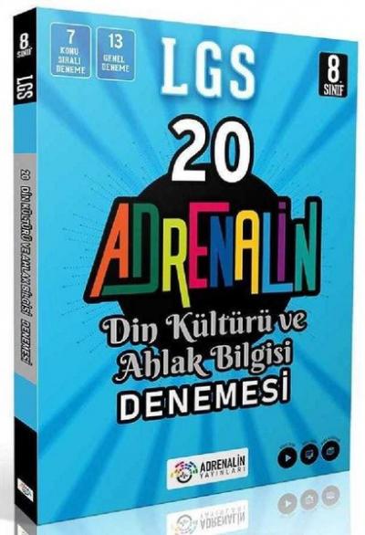 8.Sınıf LGS Din Kültürü ve Ahlak Bilgisi 20 Branş Deneme Kolektif