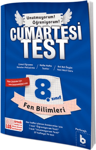 8. Sınıf LGS Fen Bilimleri Cumartesi Test Kolektif